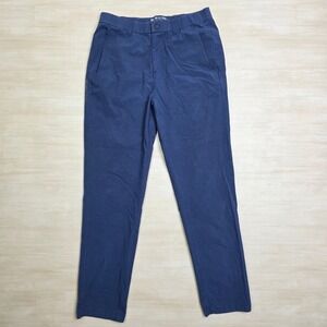 Municipal Mens Sport Utility Chino Pants Navy Blue Size 32 Straight
